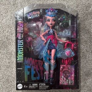 Monster High Lagoona Blue Doll - Pink and Blue